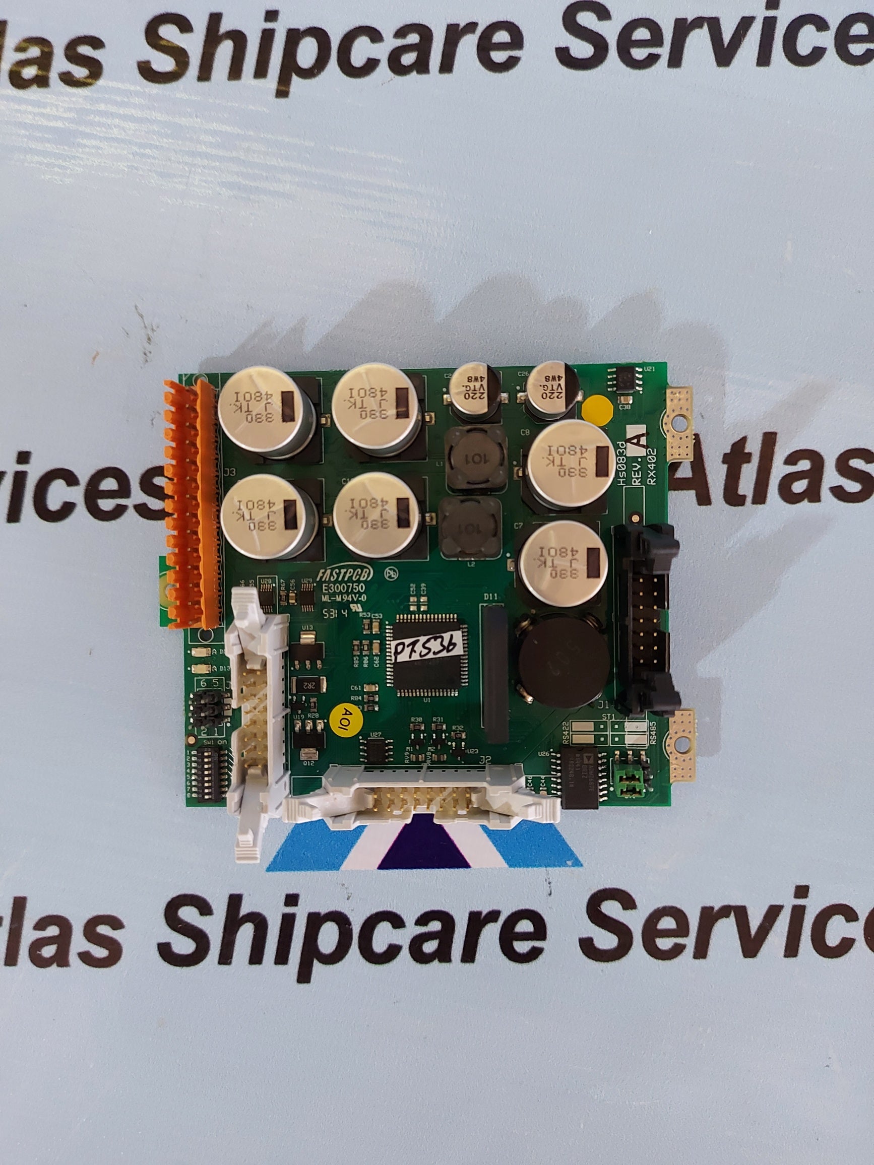 HERNIS SCAN SYSTEM A/S HS083d RX401 POWER FASTPCB E300750 SURVEILLANCE CEMERA PCB